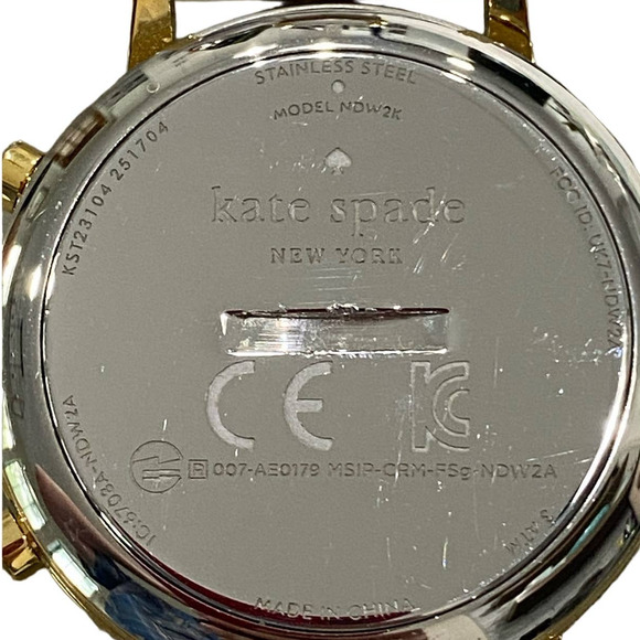 Kate Spade “Cheers” Hybrid Watch Model NDW2K Gold-Tone main image 7